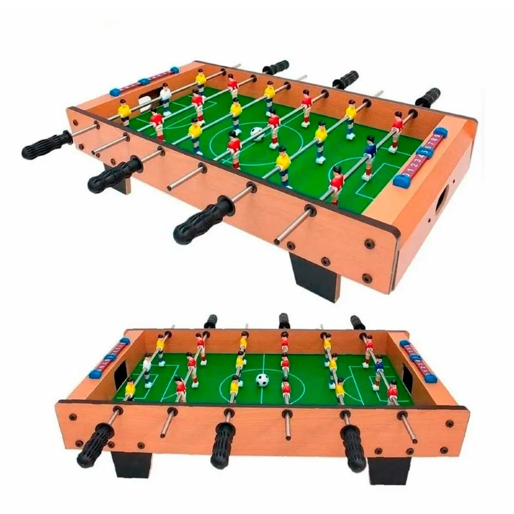 Jogo Futebol de Mesa 70x40x10cm Sanxia - braswu