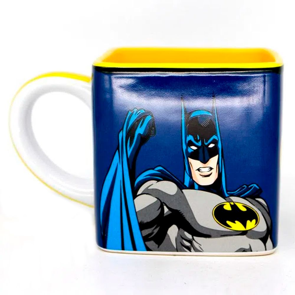 Caneca Batman em Cerâmica 300ml Zona Criativa - braswu